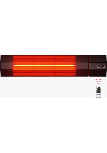 Ardonat Halogen Black Pro 2000 W Uzaktan Kumandalı Elektrikli Isıtıcı