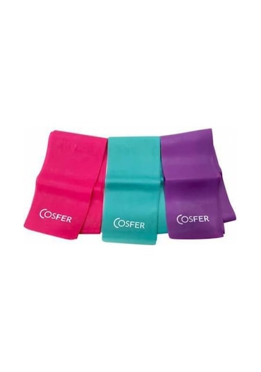 Pilates Çemberi 3 Lü Pilates Bandı ve Dambıl 3 Lü Set