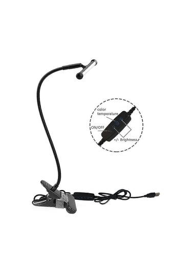 Şarj Edilebilir Boyun Klipsli Kitap Okuma Lambası Diğer