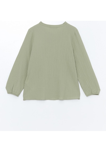 Lcw Bağlamalı Yaka Dokulu Kadın Bluz