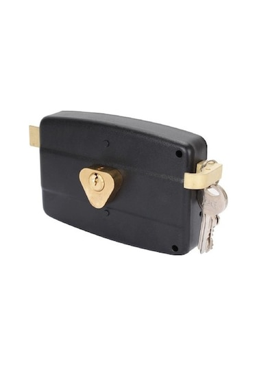 Kale 157/eko Silindirli Trajlı Demir Kapı Kilidi - Siyah