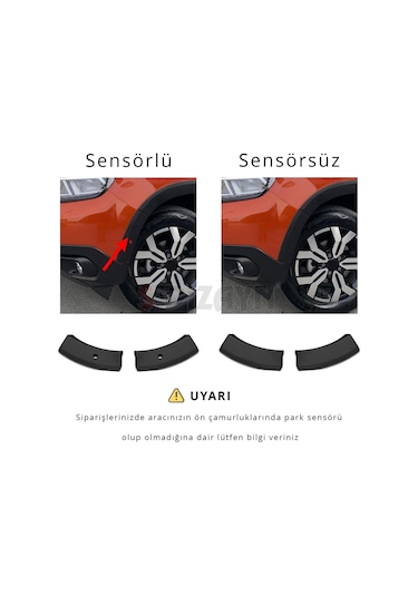 S-dizayn Dacia Duster 2 Çamurluk Kaplaması Dodik Seti 2018 Üzeri A+ Kalite