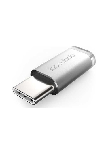 Pazly Usb-c Mikro-usb Dönüştürücü, Gümüş, 480 Mbps, Hızlı Şarj, Alüminyum, Telefon/tablet Uyumlu
