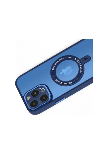 İphone Uyumlu 15 Pro Kılıf Magsafe Özellikli Unix Silikon Kapak