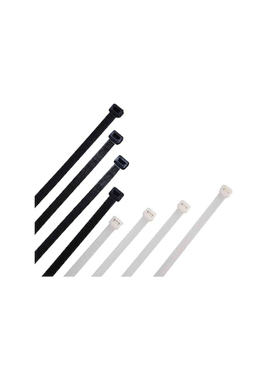 Mutlusan Kablo Bağı Siyah 3,6x300mm 100 Lü