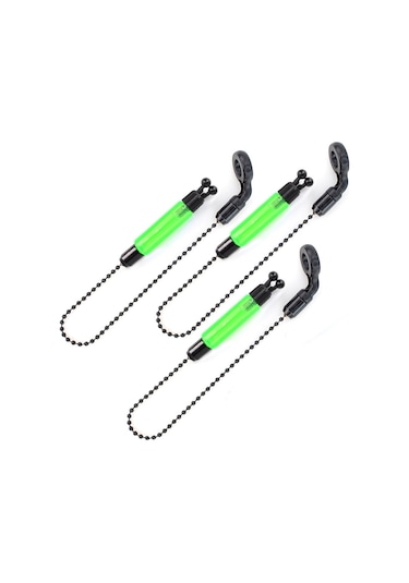 Yaozixa Av Alarmı Bileşeni Yeşil B2024-20g: Avrupa Stili Sahte Balık Tespit Cihazı, Parıltı Işık Ve Sallama Kontrolü İle Dayanıklı Malzeme