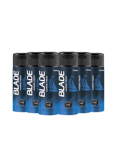 Blade Marine Fresh Deodorant 6 x 150 ML