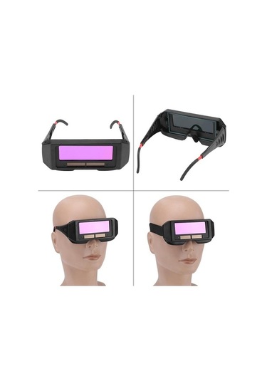 Tongxida Otomatik Kararan Güneş Koruyucu Gözlük, Kaynak Tıgı, Mmg, Koyu Renk,