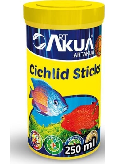 Artakua Cichlid Sticks 250 Ml Stik Yem