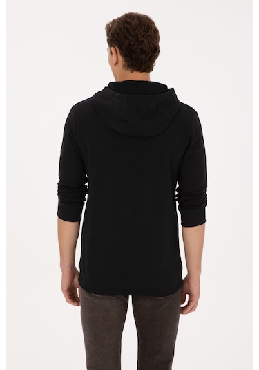 U.s. Polo Assn. Erkek Siyah Sweatshirt 50316391-vr046 Siyah