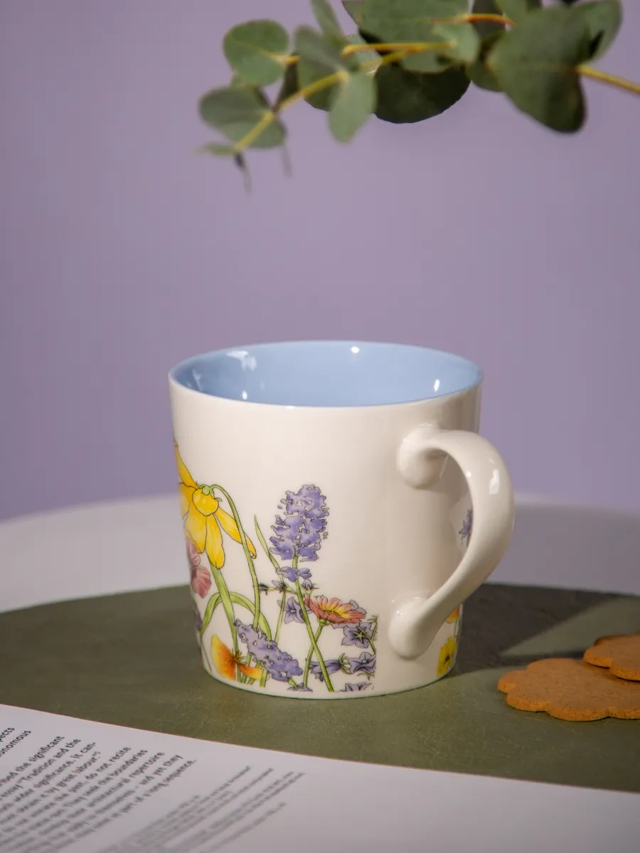 Lefard 400 Ml Porselen Çay Ve Kahve Kupası 206313371 Gri