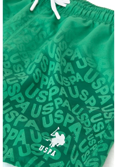 U.s. Polo Assn. Erkek Yeşil Deniz Şortu 50300020-vr054 Yesıl