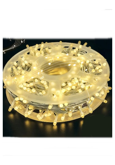100 Metre Dekoratif Led 220 Prize Takılan 480 Led 8 Mod Gün Işığı