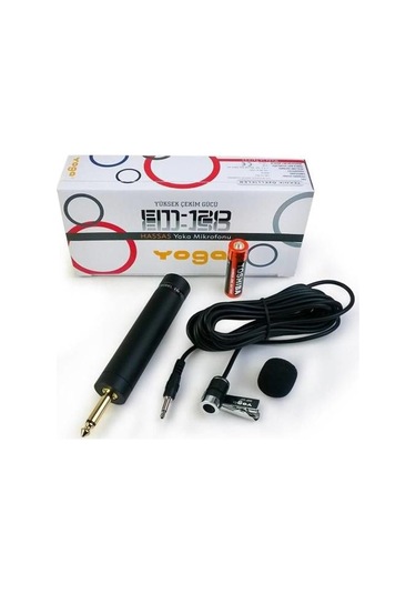 Yoga Em-120 Kablolu Yaka Cami Mikrofonu -ultra Hassas Alıcı