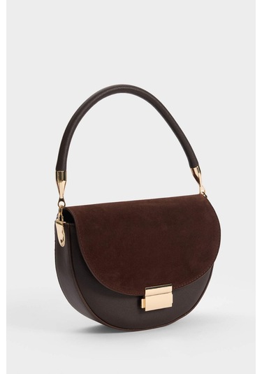 Defacto Kadın Suni Deri El Çantası D4079axnsbn225 Kahve-bn225