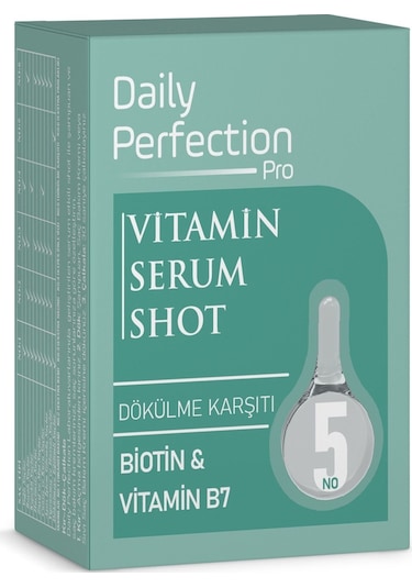 Daily Perfection Pro Vitamin Shot No:5 Dökülme Karşıtı Serum 2 x 6 ML