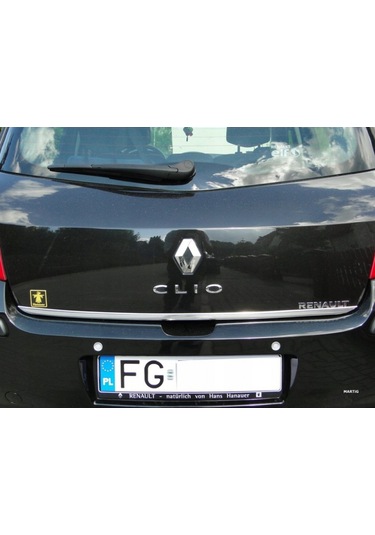 Renault Clio 3 Hb Krom Bagaj Alt Çıta 2005-2012 Arası P.çelik