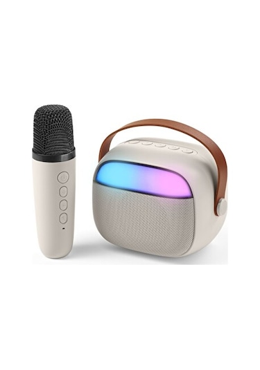 Cellularline BTSPKKARAOKEMINIW Karaoke Mini Hoparlör