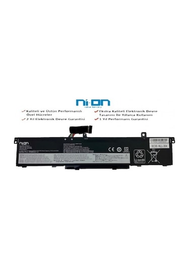 Nion Lenovo L19l6p71 L19l6p72 Uyumlu Notebook Batarya - Pil
