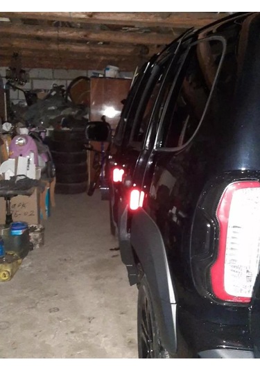 Kriart Kırmızı Araç Kapı Yansıtıcı Çıkartmaları 236937351