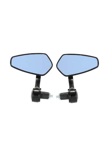 Gajeena 360 Dönebilen Ayarlanabilir Metal Motosiklet Dikiz Aynası Çift Paket