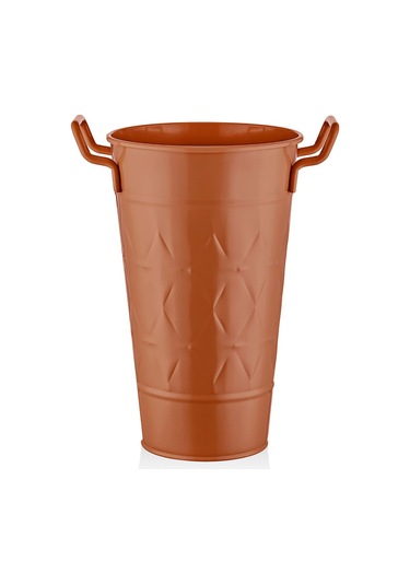 The Mia Prizma Vazo & Saksı Terracota 40 Cm