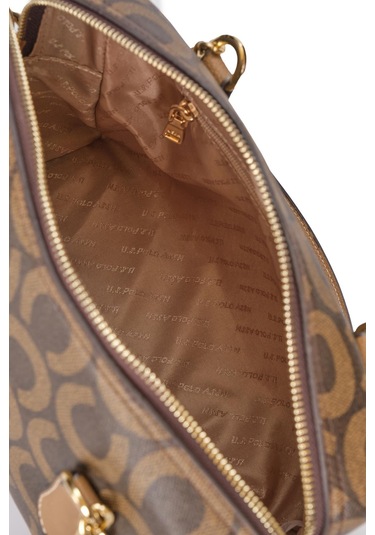 Us Polo Us24597 Kadın El Ve Omuz Çantası Kahve Kahve