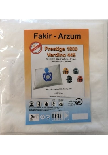 Fakir Prestige 1800/1900/2000/2100 Süpürge Torbası