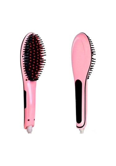 Yifomall Lcd Ekranlı Seramik Saç Düzleştirme Fırçası - Hızlı Ve Kolay Kullanım