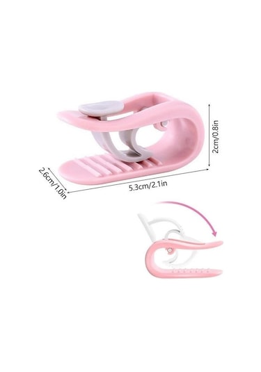 Ams Net 4 Adet İğnesiz Yorgan Çarşaf Ve Perde Tutucu Sabitleyici Kaydırmaz Örtü Düzenleyici Klips Çok Renkli