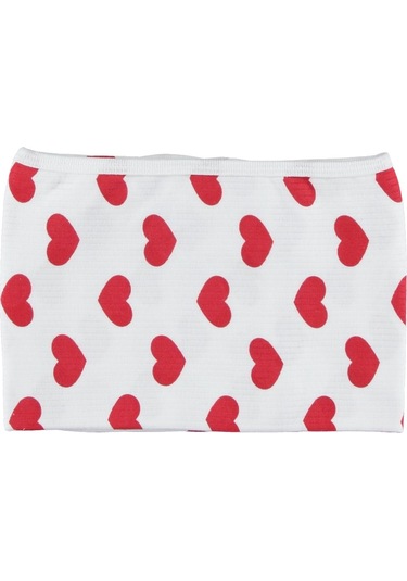 Kız Bebek Uyku Battaniyesi Pamuklu Tek Kay Battaniye 0-12 Ay Beyaz