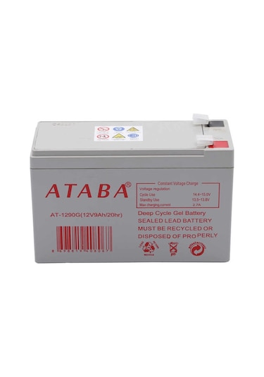 Ataba At-1290 12v 9ah Jel Akü