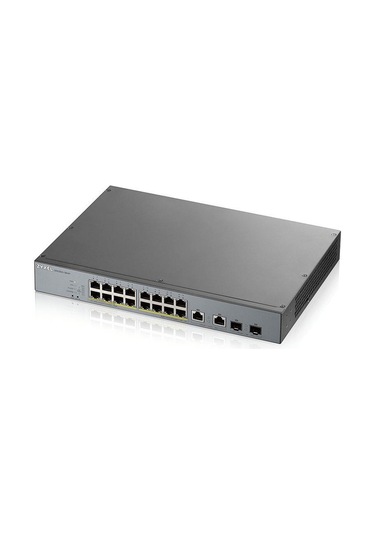 Zyxel Gs1350 18Hp 18 Port Ip Surveillence Web Yönetilebilir Poe S