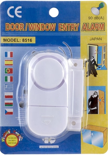 Powermaster Pm-17795 Mini Kapı Alarm Sistemi Manyetikli Kapı Pencere Alarmı