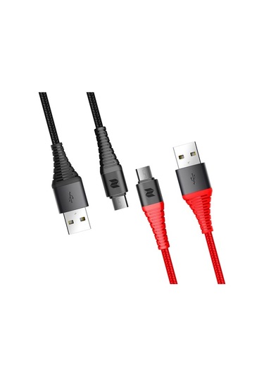 Rock Space Z9 Hi-Tensile Micro Usb Şarj Ve Data Aktarım Kablosu 1