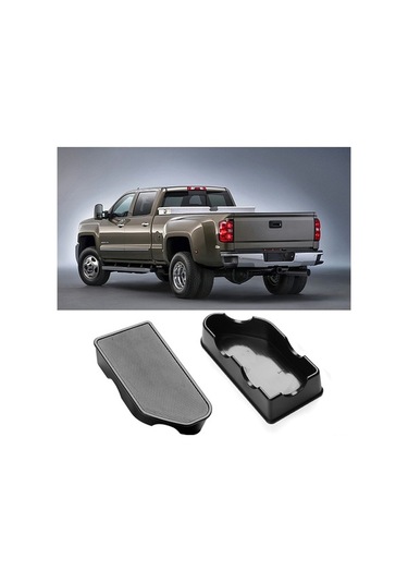 2019-2022 Silverado Sierra İçin Dayanıklı Yatak Rayı Delik Kapakları - Su Geçirmez Ve Pas Önleyici