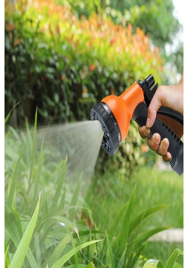 Solo 7 Çefit Su Atabilen Bahçe Sulama Tabancası Basınçlı Oto Yıkama Tabancası Hortum Ucu Fıskiye 1 Adet