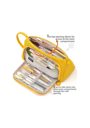 Büyük Kapasiteli Renkli Tuval Saklama Çantası İşaretleyici Kalem Kalem Kutusu Basit Kırtasiye Çantası Tutucu Ortaokul Lise Ofis Üniversite Öğrencisi İçin Girsarı Çok Renkli Büyük Kapasiteli Renkli Tuval Saklama Çantası İşaretleyici Kalem Kalem Kutusu Basit Kırtasiye Çantası Tutucu Ortaokul Lise Ofis Üniversite Öğrencisi İçin Girsarı Çok Renkli