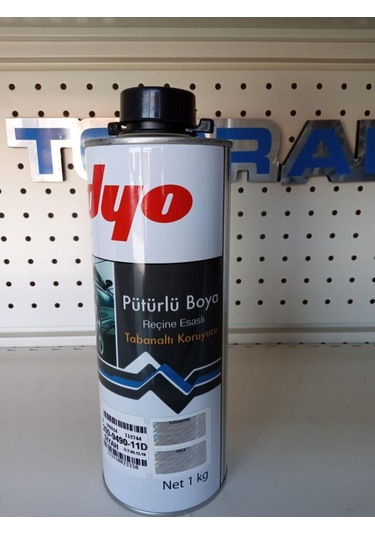 Dyo Pütür Reçine Esaslı [Korozyon ve Pas Önleme 1000 Gr Siyah