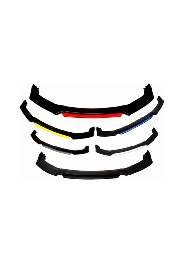 Dkelektronik Peugeot 207 Lip 4 Parça Mavi / Tampon Eki