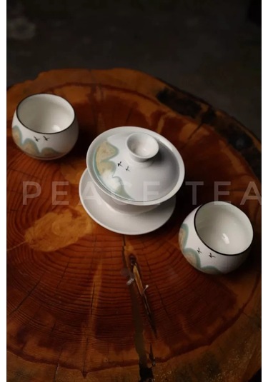 Peace Tea Çay Demliği Gaiwan 180951366 Beyaz