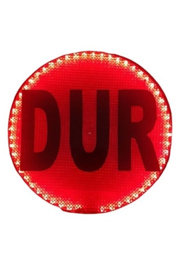 Dur Levhası Led Işıklı