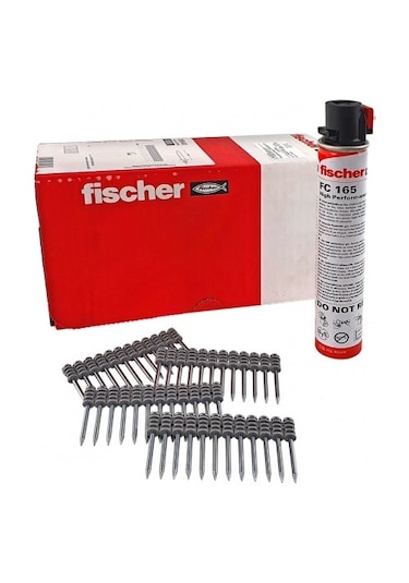 Fischer Dfn 30 30 Mm Çivi & Gaz Dahil 1.008 Adet Beton Çivi