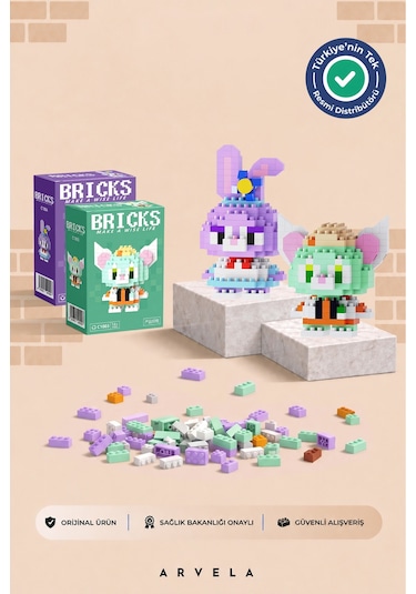 Stellalou & Gelatoni Karakteri İkili Set - Eğitici Oyuncak - Koleksiyon