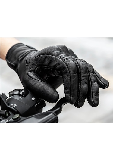 Motowolf Motosiklet Eldiveni 100% Koyun Derisi Full Koruma