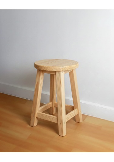 Ahşap Tabure 40 Cm / Arbrestore Ahşap