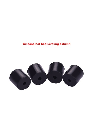 4 Adet Silikon Katı Spacer Sıcak Yatak Tesviye Silika