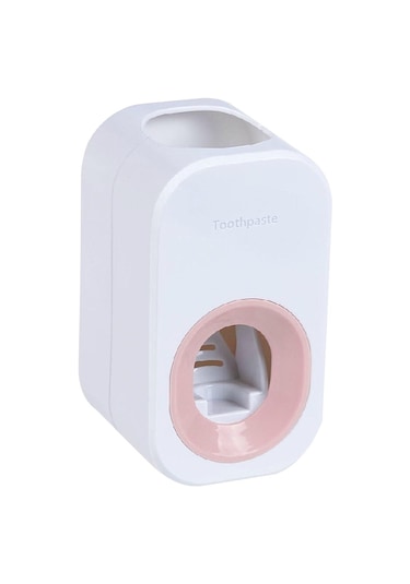 Suntek Magideal Ev Banyo Otel D İçin Otomatik Diş Macunu Dispenseri Beyaz