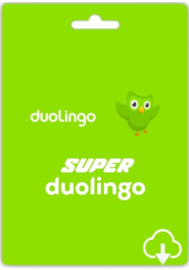 Duolingo Super Plus Education Sınırsız - Dijital Teslimat