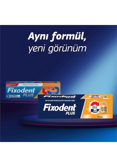 Fixodent Plus Güçlü Isırık Diş Protezi Yapıştırıcı Krem 57 G